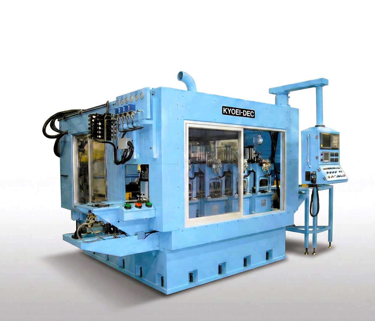 4-station 4軸ガンドリルマシン